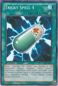 Tricky Spell 4 LCYW-EN084 card from Legendary Collection 3: Yugi's World