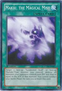 Makiu, the Magical Mist LCYW-EN087 card from Legendary Collection 3: Yugi's World