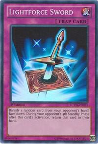 Lightforce Sword LCYW-EN093 card from Legendary Collection 3: Yugi's World