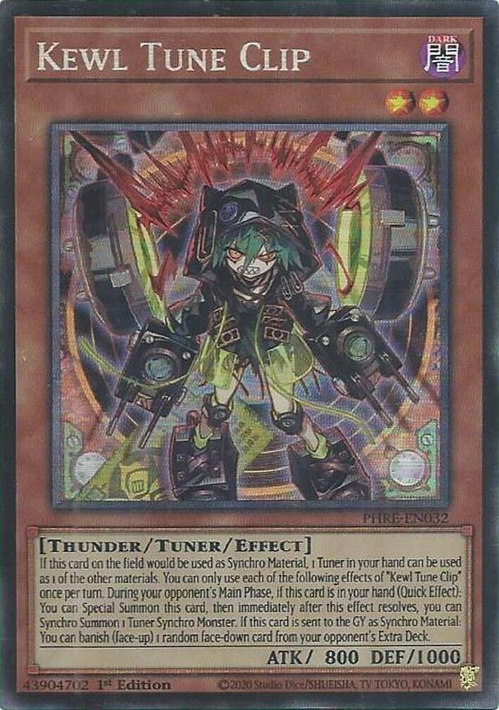 Kewl Tune Clip (CR) PHRE-EN032 card from Phantom Revenge