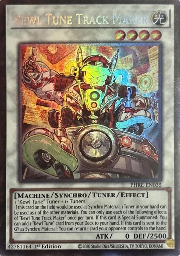 Kewl Tune Track Maker (CR) PHRE-EN035 card from Phantom Revenge
