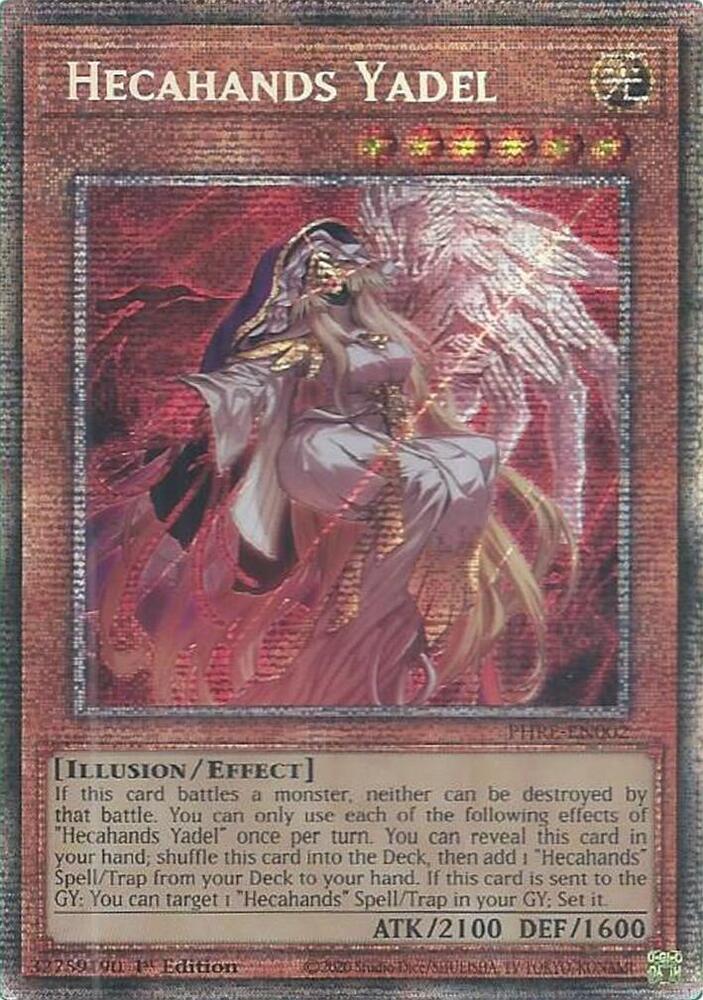Hecahands Yadel (Starlight Rare) PHRE-EN002 card from Phantom Revenge