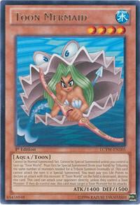 Toon Mermaid LCYW-EN105 card from Legendary Collection 3: Yugi's World