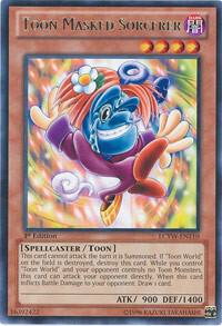 Toon Masked Sorcerer LCYW-EN110 card from Legendary Collection 3: Yugi's World