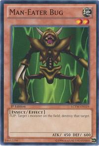 Man-Eater Bug LCYW-EN119 card from Legendary Collection 3: Yugi's World