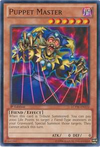 Puppet Master LCYW-EN122 card from Legendary Collection 3: Yugi's World