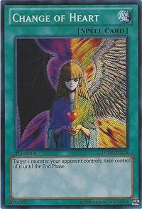 Change of Heart LCYW-EN124 card from Legendary Collection 3: Yugi's World