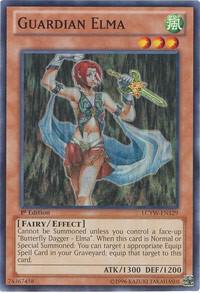 Guardian Elma LCYW-EN129 card from Legendary Collection 3: Yugi's World
