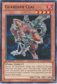 Guardian Ceal LCYW-EN130 card from Legendary Collection 3: Yugi's World