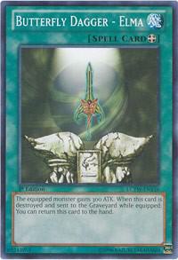 Butterfly Dagger - Elma LCYW-EN136 card from Legendary Collection 3: Yugi's World