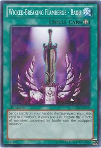 Wicked-Breaking Flamberge - Baou LCYW-EN139 card from Legendary Collection 3: Yugi's World