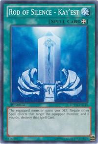 Rod of Silence - Kay'est LCYW-EN140 card from Legendary Collection 3: Yugi's World