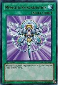 Monster Reincarnation LCYW-EN142 card from Legendary Collection 3: Yugi's World
