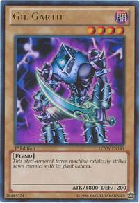 Gil Garth LCYW-EN143 card from Legendary Collection 3: Yugi's World