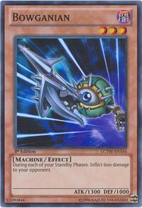 Bowganian LCYW-EN144 card from Legendary Collection 3: Yugi's World