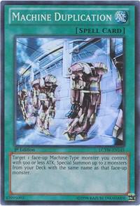 Machine Duplication LCYW-EN145 card from Legendary Collection 3: Yugi's World