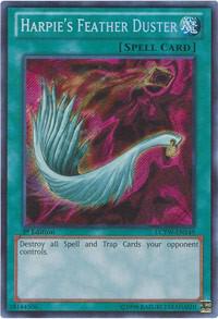 Harpie's Feather Duster LCYW-EN149 card from Legendary Collection 3: Yugi's World