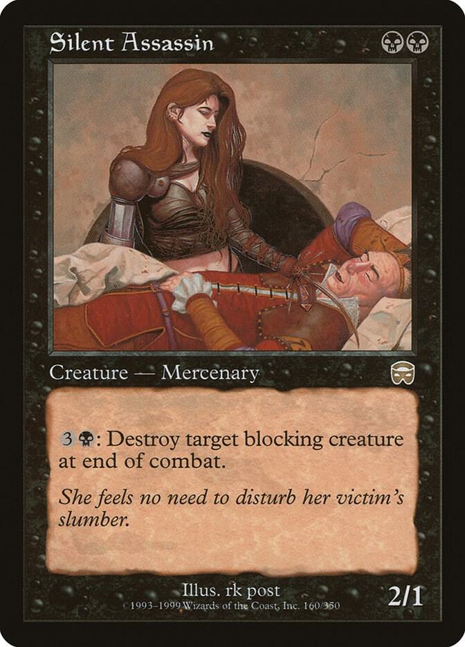 Silent Assassin 160 card from Mercadian Masques