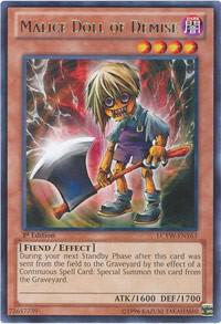 Malice Doll of Demise LCYW-EN163 card from Legendary Collection 3: Yugi's World
