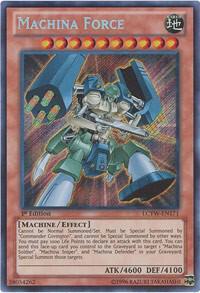 Machina Force LCYW-EN171 card from Legendary Collection 3: Yugi's World