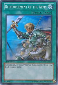 Reinforcement of the Army LCYW-EN173 card from Legendary Collection 3: Yugi's World
