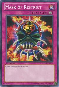 Mask of Restrict LCYW-EN179 card from Legendary Collection 3: Yugi's World