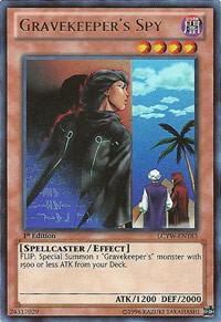 Gravekeeper's Spy LCYW-EN183 card from Legendary Collection 3: Yugi's World