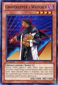 Gravekeeper's Watcher LCYW-EN186 card from Legendary Collection 3: Yugi's World