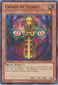 Charm of Shabti LCYW-EN190 card from Legendary Collection 3: Yugi's World