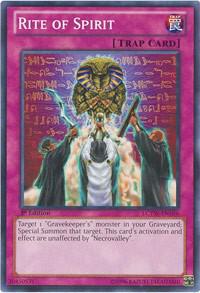 Rite of Spirit LCYW-EN196 card from Legendary Collection 3: Yugi's World