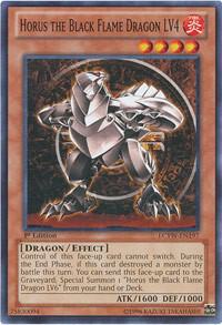 Horus the Black Flame Dragon LV4 LCYW-EN197 card from Legendary Collection 3: Yugi's World