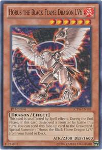 Horus the Black Flame Dragon LV6 LCYW-EN198 card from Legendary Collection 3: Yugi's World