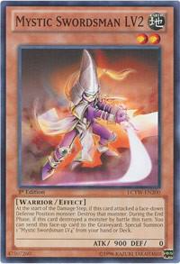 Mystic Swordsman LV2 LCYW-EN200 card from Legendary Collection 3: Yugi's World