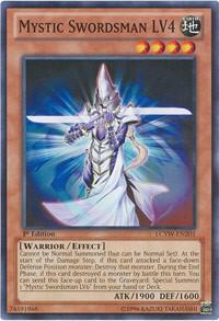 Mystic Swordsman LV4 LCYW-EN201 card from Legendary Collection 3: Yugi's World