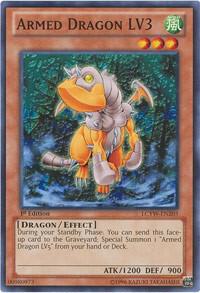 Armed Dragon LV3 LCYW-EN203 card from Legendary Collection 3: Yugi's World