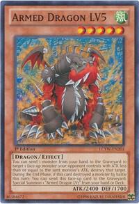 Armed Dragon LV5 LCYW-EN204 card from Legendary Collection 3: Yugi's World
