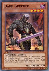 Dark Grepher LCYW-EN208 card from Legendary Collection 3: Yugi's World