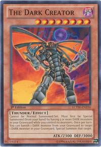 The Dark Creator LCYW-EN210 card from Legendary Collection 3: Yugi's World