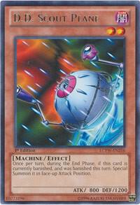 D.D. Scout Plane LCYW-EN216 card from Legendary Collection 3: Yugi's World