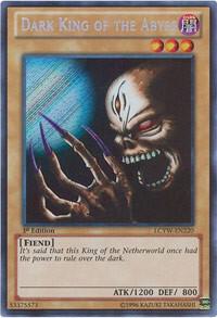 Dark King of the Abyss LCYW-EN220 card from Legendary Collection 3: Yugi's World