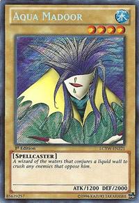 Aqua Madoor LCYW-EN221 card from Legendary Collection 3: Yugi's World