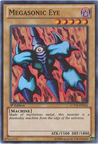 Megasonic Eye LCYW-EN224 card from Legendary Collection 3: Yugi's World