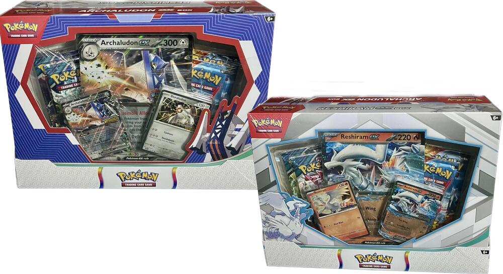 Reshiram & Archaludon ex Box [Set of 2] card from Miscellaneous Cards & Products