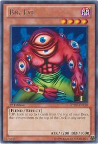 Big Eye LCYW-EN230 card from Legendary Collection 3: Yugi's World