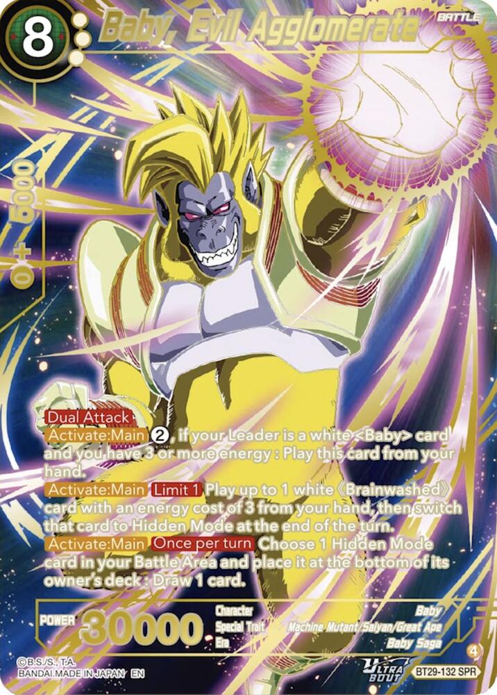 Baby, Evil Agglomerate (SPR) BT29-132 card from Fearsome Rivals