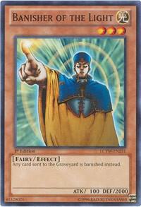 Banisher of the Light LCYW-EN231 card from Legendary Collection 3: Yugi's World