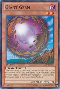 Giant Germ LCYW-EN234 card from Legendary Collection 3: Yugi's World