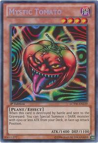 Mystic Tomato LCYW-EN239 card from Legendary Collection 3: Yugi's World