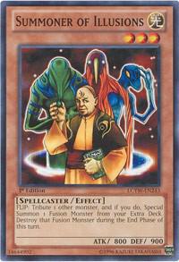 Summoner of Illusions LCYW-EN243 card from Legendary Collection 3: Yugi's World