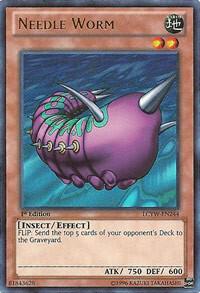 Needle Worm LCYW-EN244 card from Legendary Collection 3: Yugi's World